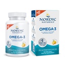 Nordic Naturals Omega33, Lemon Flavor - 90 Soft Gels - 690 mg Omega33 - Fish Oil - EPA & DHA - Imunitní podpora, Brain & Heart Health, Optimální Wellness - Non- GMO - 45 Služebnictví