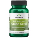 Swanson Grape Seed Heart Antioxidant Free Radicals Zdravý krevní tlak Podpora Polyfenoly OPCS (Oligomerní Proanthocyanidins) Bylinný doplněk 380 mg 100 Kapsle