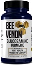 GenRestore: Bee Venom Dietní dodatek - Glucosamine Turmeric Blend, Zlepšuje společné zdraví, mobilita a komfort dodatek - Extra silné pilulky - přírodní zdravotní komplex - 60 Kapsle (1)