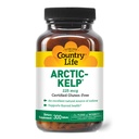 Country Life Arctic- Kelp - přírodní doplněk jódu pro štítnou a imunitní podporu - Vegan, gluten- Free, 225 mcg - Ideální pro zdraví štítné žlázy, hypotyreóza, a adrenální podpora, 300 tablet