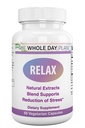 Relax - Support Supplement, Natural Stress Relief with Ashwagandha, Heřmánek, L- Theanine Helps Musíte být klidný, soustředěný, a zlepšuje lepší spánek, 60 Kapsle