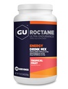GU Energy Roctan Ultra Endurance Energy Drink Mix, Vegan, Gluten- Free, Kosher, 35mg kofeinu a Dairy- Free n-the- -Bean Energy for any Workout, 3.44- Pound Jar, Tropical Fruit
