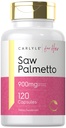 Carlyle Saw Palmetto pro ženy 900mg current 124; 120 kapsle current 124; Full Spectrum Extract Appendix current 124; Non- GMO, gluten zdarma dodatek current 124; pro ni