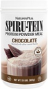 NaturesPlus SPIRU-TEIN, Čokoláda - 2,1 lb, balení 2 - Plant- Based Protein Shake - Non- GMO, Vegetarian, Gluten Free - 68 Celkem služby