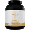 Pravidlo 1 Zdroj 7 Protein - Dekadentní příchuť, Velvety hladká textura, 22g Kdykoliv protein, a 10g Přirozeně Ocurring EAAs per Serving from 7 Premium Sources (4 litry *, Vanilla Ice Cream)