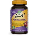 Příroda žije! Imunitní podpora * Gummies with Elderberry Extract, Vitamíny C & D3, Zinek, No Gluten, Grape & Cherry Ochucené, 90 Vegetariánské Gummies (Balení květen Vary)
