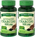 Přírodní pravda Aktivované Charcoal, 2 Pack