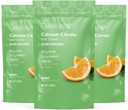 Oslavte vitaminy Bariatric 500 mg vápníku Citrát měkké žvýkačky s 500 IU vitaminu D3 - esenciální pro gastrické bypass pacientů & zdraví kostí - cukr & gluten zdarma, pomeranč (270 Žvýkání)
