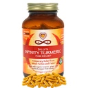 Infinity Turmeric Kapsle, High potency Curcumin Dodatek, USDA Certified Organic Dodatek s Black Pepper a zázvor, Syrové, Vegan gluten zdarma