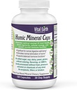 Vital Earth Minerály Humické Minerály Kapsle - 70 + Stopy Minerály s přirozeně Occurring Fulvic Acid, Alkalizace Minerální dodatek pro Detox, Gut Health, Wellness, 120 Počet