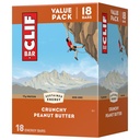 CLIF - křupavé arašídové máslo - Vyrobeno s organickou ovesnou hmotou - 11g protein - Non- GMO - Plant based - Energy Bars - 2.4 oz. (18 Pack)