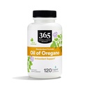 365 by All Foods Market, Oil of Oregano Standardizované Formule, Antioxidant Support, Vegan Liquid Capsules, 120 Počet
