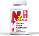 N3 Natural Nerve Neutralizer Plus - Nerve Support Supplement with Vitamin D3, B1, B6 & B12, Life 's DHA, Alpha Lipoic Acid, Acetyl-L-Carnitin & Turmeric - Nerve Opravy a regenerace Formule (Tablety)