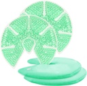 Horké / studené prsní gelové korálky Led Packs Chlazení / Teplo Pads Relief pro kojení, Ošetřující bolest, Mastitis, Engorgement, Otok, Plugged Ducts 124; Zvyšování Let- Down & Production, 2 Pack (zelená)
