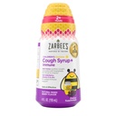 Zarbee 's Children' s Daytime Honey Cough Syrup + Imunity for Kids 2 +, Cough Syrup with Soothing Dark Honey, Real Elderberry, Vitamin D & Zinek, Drog & Alcohol- Free, Mixed Berry, 4 f. oz