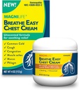 MagniLife Dech Easy Chest Cream, 4 oz, kašel & Muscle Pain Relief Cream pro dospělé, hrudník Rub pro Mucus odstranění a Nasal Congestion Relief, Přírodní Topical, Nevonící