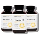 SMARTERNITION Vegan Vitamin D3 5000 IU + přírodní vitamín K2 1100 mcg v organickém kokosu a olivovém oleji - D3 K2 dodatek pro imunitní a kostní podporu - 180 Softgels [90 Day Supply]