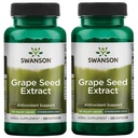 Swanson Grape Seed Extract (Standardizovaný) 50 miligramů 120 Kapsle (2 balení)