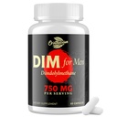 DIM pro muže 750MG - Hormon Balance, Estrogen Support pro muže, DIM dodatek, Detox, Vitality & Fitness Informance-Chrysin & Black Pepper Extract, 60 Kapsle (1 lahvička)