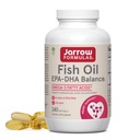 Jarrow Dispersas EPA- DHA Balance, 1200 mg Omega33 mastné kyseliny pro kardiovaskulární podporu, 240 Softgels, 120 denní zásobování