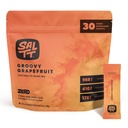 SALTT Electrolytes Powder Ochucený nápoj Mix - Groovy Grapefruity - 30 Hydratační balíčky - hořčík, draslík, sodík, stopové minerály - Nulový cukr a gluten zdarma - Cestování Essentials