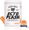Celosvětová Nutriční pouzdro kompatibilní s Black Magic Supply Ecto Plazma - Sherbet Pop High Volume Pre- Cvičení - 20 Scoops Non Stim Pump Precvičení Práškový dodatek s Multi- Účel Keychain
