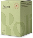 Yoli ® Passion Energy Drink Powder Mix - Natural Energy Drink Mix for Endurance and Stamina, 30 Packets - Strawberry Kiwi Flavor