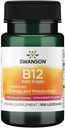 Swanson Vitamin B- 12 Lozenges 1000 mcg 100 Lozenges