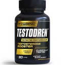 Testosteron Advanced Testosteron Booster pro muže 124; Přírodní Stamina, Vytrvalost, Energie a síla Vylepšení Dodatek 124; Lean Muscle Builder 124; Sports Nutrition Testosteron Booster