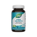 Nature 's Way Fiber Delights Daily Fiber for Regularity *, Vanilla Ochucené, 60 Žvýkací tablety