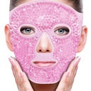 ZNÖCUETÖD Face Eye Mask Ice Pack for Reducing Pufness, Bags Under Eyes, Puffy Dark Circles, Migréna, Hot / Cold Pack with Soft Plush Backing (Pink # 19)
