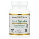 California Gold Nutrition Organic Spirulina dodatek, s zelenou superfood s antioxidanty, Vegan Friendly, gluten zdarma, Non- GMO, 500 mg, 60 tablet