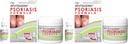 Dr. Blaine 's RIVITADERM Psoriasis Formule - Topical Cream with Coal Tar, Tea Tree Oil and Lavender Oil for Itching, Flaking, Such, Cracked Skin Relief - 4 fl. oz. - Zahrnuje cestovní velikost láhev (2-Pack)