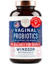 Vaginální probiotika pro ženy - 19Bil CFU, 15-Strain Lactobacillus Probiotic pro PH Balance, Podpora močových cest, zápach a kvašení zdraví - Balance Complex pro ženy BV Supplementary - 30 Vegan Caps