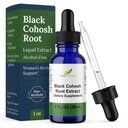 Black Cohosh Root - podporuje Menstrual Relief, Menopauza Relief, Zdravý krevní tlak, Cirkulace - Alkoholicko-Volný tekutý extrakt, 1 oz - Herb-Science