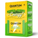 Quantum Energy Square: Energy Bar s kofeinem & 10g protein. Delicious Health Snack On The Go. (Vegan, Gluten- free, Soy- free, Day- free) (Slané arašídové máslo Crunch)