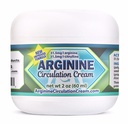 Arginin Circulation Cream 2 oz - Menthol, L Arginine & L Citruline Lotion - Podporuje zdravé nohy a tělo krevní tok - Celé rodinné produkty