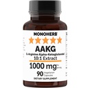 MONOHERB AAKG - L- arginin- alfa- ketoglutarát - 1000 mg - 90 Vegetariánských tobolek