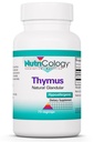 Nutricology Thymus Supplement - Thymus Tissue, Glandulární extrakt, 1000mg Raw Thymus Glandular, Ovin, lyofilizovaný, hypoalergenní - 75 Počet