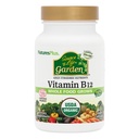 NaturesPlus Zdroj života Zahrada Vitamin B12 - Balení 2, 60 Vegan Kapsle - Vegetariánské, gluten zdarma, Certified Organic - 60 Celkem Služeb