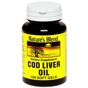 Nature 's Blend Cod Jaterní olej 100 Softgels