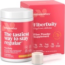 FiberDaily Delicious Fiber Powder - Organic Psylium Husk, Agave Inulin & Sunfiber ® Guar Gum Jahodová Lemonade Drink, Sugar- Free, Soluble Fiber, Prebiotic Fiber Dodatek, Vegan, 30 Služebnictví