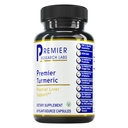 Premier Research Labs Premier Turmeric Capsules - Kurkumin dodatek, Podpora jater, 500 mg Curcuma per Capsule - 60 Vegetariánských kapslí
