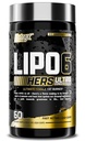 Nutrex Research Lipo-6 Black Hers Ultra Koncentrace 124; Ztráta hmotnosti pilulky pro ženy 124; Hořák tuků, Suppressant appetite, Metabolismus Booster pro hubnutí + vlasy, kůže, a nehty podporu 124; 60 Diet pilulky