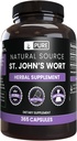 PURE ORIGINAL INGREDIENTS St. John 's Wort (365 Kapsle) No Magnesium or Rice Fillers, Vždy čisté, Laboratorní ověřené