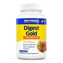 Enzymedica Digest Gold + Probiotika, 2- in-1 Formule pro Gut Health, Digestive Enzymes & 1 Milion aktivních protetických kultur, 180 Počet (FFP)