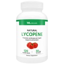ML Naturals Natural Lycopene 30 mg 120 Zeleninové tobolky. Antioxidant & Imunitní podpora, Kardiovaskulární zdraví & Prostate Health, NSF- Certified & cGMP-Compliant, Third-Party Lab Tested