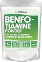XPRS Nutra Benfotiamin Powder (Thiamin) - Tuk Rozpustný Happy Heart Thiamin Dodatek - Advanced Vitamin B1 Benfotiamin pro kognitivní boost - Vegan Friendly Benfotamin Powder (4 Ounce)