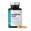 LES Labs Zánětlivé zdraví - Společná podpora, Svalová funkce a relaxace, Mobility- Turmeric, Boswellia, Quercetin, Ginger & CoQ10 - Non- GMO dodatek - 60 Kapsle