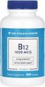Vitamin Shoppe Vitamin B12 1,000mcg - Podporuje výrobu energie, jednou denně dietní doplněk - Vitamin B-12 (jako kyanokobalamin), gluten a mléčné výrobky zdarma (300 Lozenges)